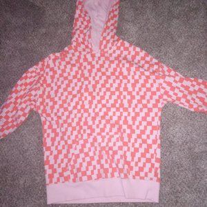 Checkered oversized trendy Hoodie 👀✌️